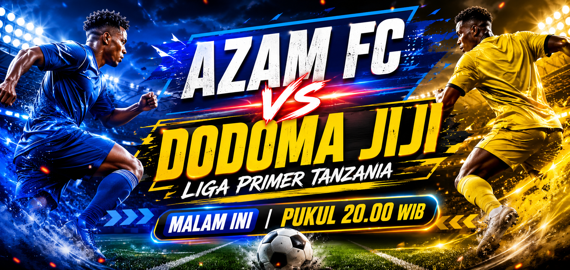 Jalalive : Azam FC vs Dodoma Jiji Liga Primer Tanzania Malam Ini Pukul 20.00 WIB – Jadwal Lengkap dan Fakta Menarik Jelang Laga