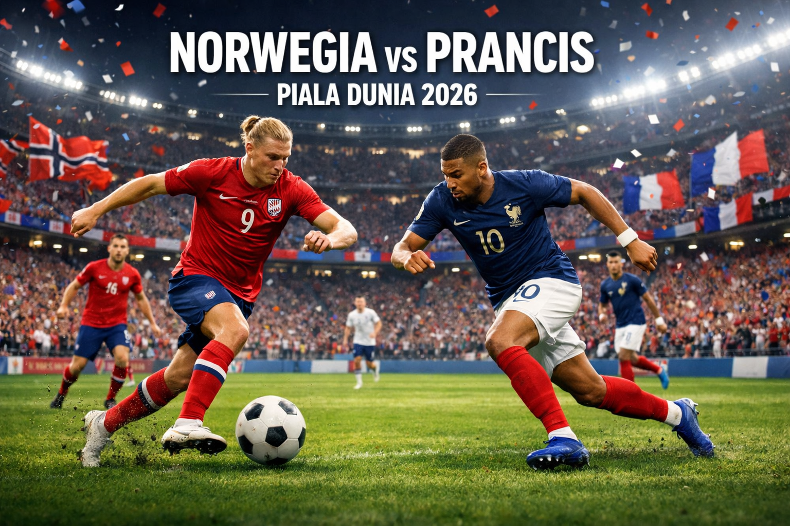 Jalalive Pilihan Streaming Norwegia vs Prancis Piala Dunia 2026 Dini Hari Ini Pukul 02.00 WIB dengan Akses Praktis