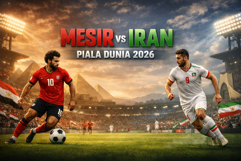 Piala Dunia 2026 Pagi Ini Mesir vs Iran Tayang Mulai 10.00 WIB – JalaLive Menjadi Pilihan Penggemar untuk Menyaksikan Duel Sarat Gengsi