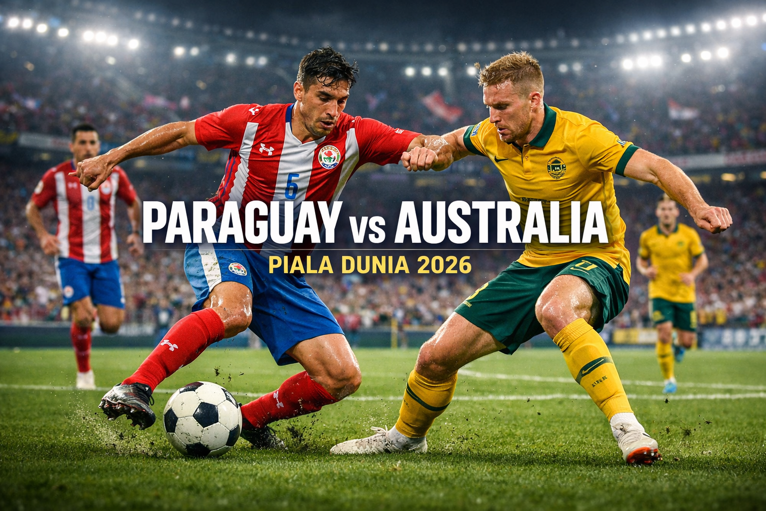 Sorotan Jalalive untuk Paraguay vs Australia Piala Dunia 2026 Pagi Ini Pukul 09.00 WIB dalam Laga Penting Fase Grup