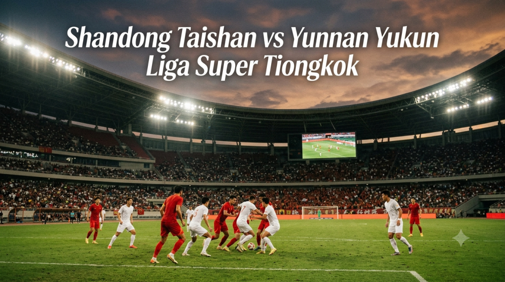 Jadwal Shandong Taishan vs Yunnan Yukun Liga Super Tiongkok Hari Ini Bersama Jalalive
