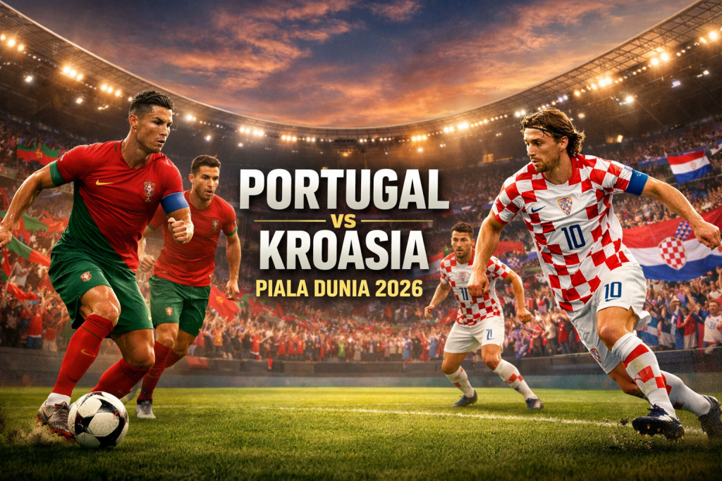 Jalalive Kembali Hadirkan Streaming Portugal vs Kroasia Piala Dunia 2026 Besok Pagi Jam 06.00 WIB – Duel Elite Eropa yang Dipastikan Memikat Perhatian Dunia