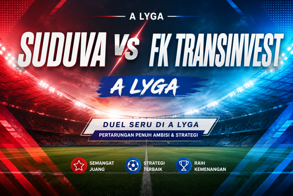 Jalalive Mengulas Keseruan Duel Suduva vs FK Transinvest yang Siap Memanaskan Persaingan A Lyga Pekan Ini