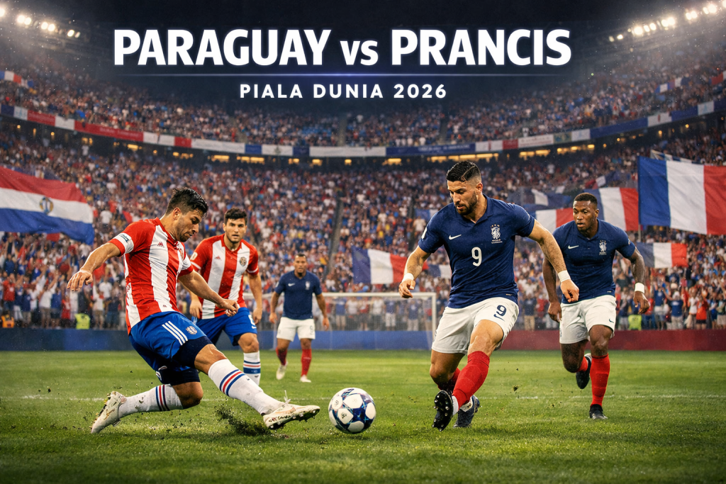 Jalalive Streaming Paraguay vs Prancis Piala Dunia 2026 – Duel Menarik yang Berpotensi Menjadi Pertandingan Terbaik Babak 16 Besar
