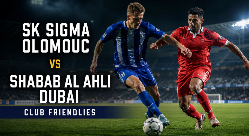 Jalalive Streaming SK Sigma Olomouc vs Shabab Al Ahli Dubai Club Friendlies Malam Ini Pukul 23.00 WIB dengan Pengalaman Menonton Lebih Maksimal