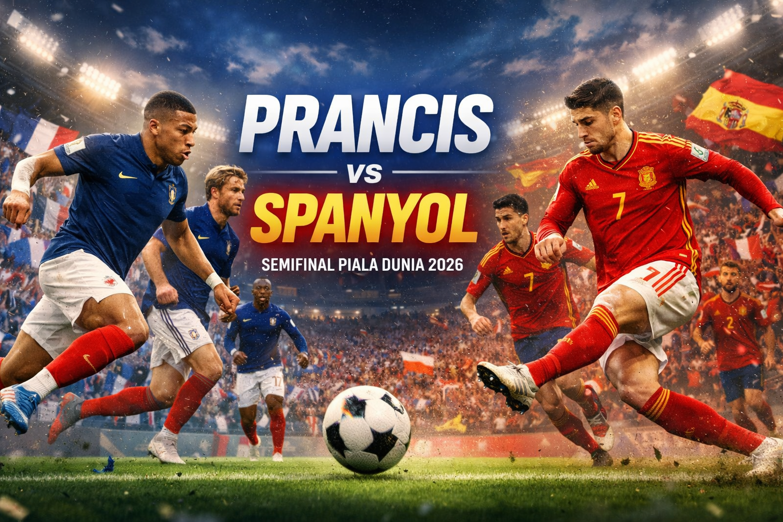 Kesempatan Menyaksikan Live Streaming Prancis vs Spanyol Semifinal Piala Dunia 2026 Dini Hari Ini Pukul 02.00 WIB Semakin Mudah Bersama Jalalive—Panduan Lengkap